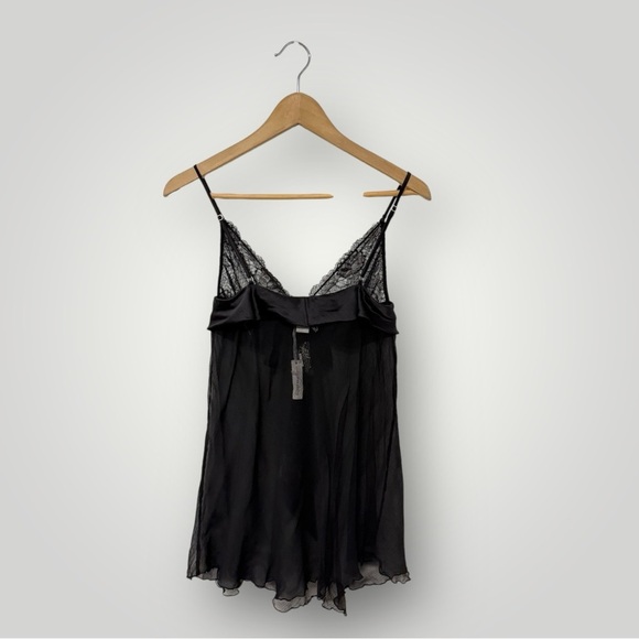 NWT SAMANTHA CHANG 100% Silk Camisole Top Sz M - Picture 5 of 6